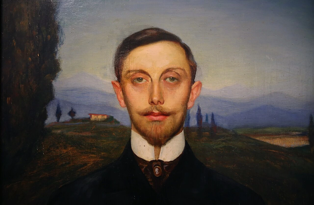Ritratto di Nello Puccioni - dettaglio